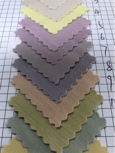 DG-OK TR斜紋彈力  成份：65%棉 30%滌綸 5%氨綸  克重：205g 側面照